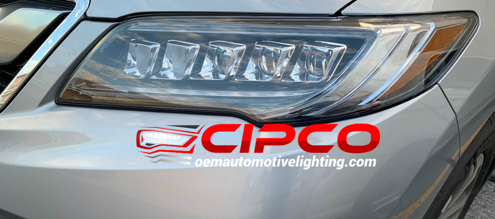 Acura rdx headlight shop replacement
