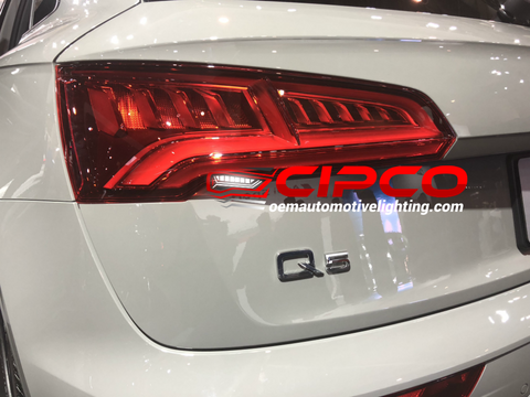 2018 2019 Audi Q5 SQ5 Left Driver Side New, Used OE, OEM Back Tail Light, Tail Lamp Assembly Replacement from OEM Automotive Lighting.com