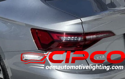2020, 2021, 2022, 2023 VW Jetta left driver side right passenger side used tail light, tail lamp from CIPCO OEM Automotive Lighting.com