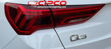 2019, 2022, 2021, 2022 Audi Q3 Left Driver Side OE, OEM brand new and used tail light, taillight, tail lamp, taillamp assembly replacement from CIPCO 2