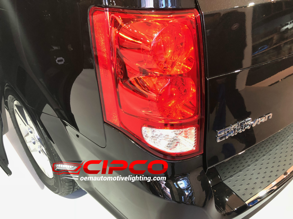 2011 to 2018 Dodge Grand Caravan Tail Light, Tail Lamp Assembly - OEM