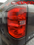 2014 2015 2016 2017 2018 Chevy Chevrolet Silverado 1500 2500 3500 Left Driver Side New, Used OE, OEM Tail Light, Tail Lamp Assembly Replacement from OEM Automotive Lighting.com