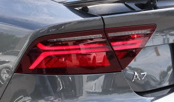 2016 2017 2018 Audi A7 S7 RS7 new used tail light, tail lamp assembly replacement for left driver side from OEM Automotive Lighting.com