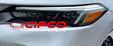 2022, 2023 Honda Civic Left Driver Side New, Used and Refurbished OE, OEM Headlight, Headlamp Assembly Replacement from CIPCO - OEM Automotive Lighting.com